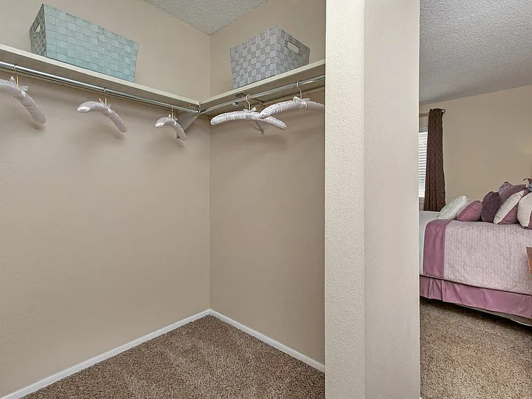 Extensive Walk-In Closets