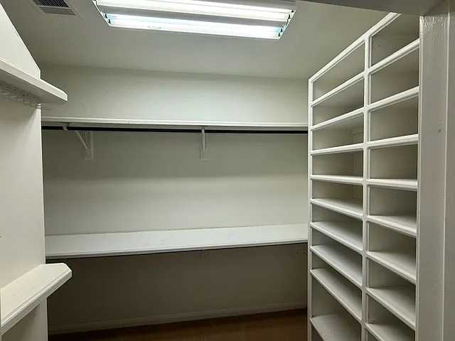 Entrance to master closet