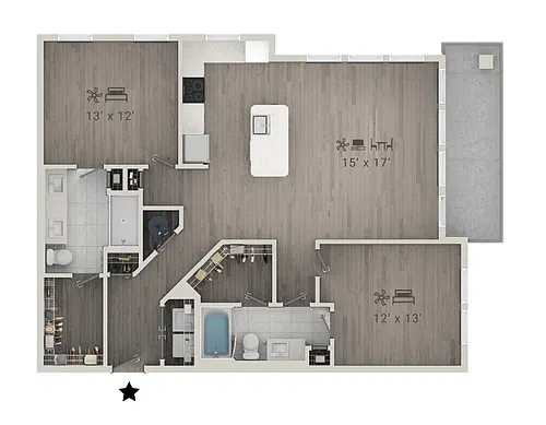 Floor plan SAIL ALT