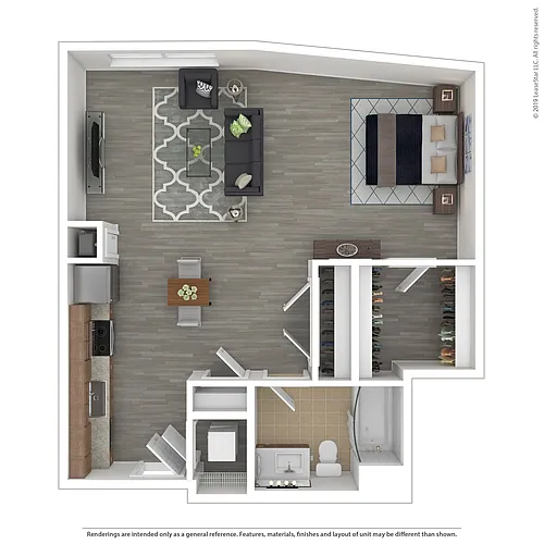 Floor plan S06 - Studio