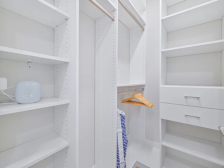 Primary main floor closet