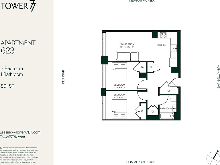 85 Commercial St #6N — Photo 12