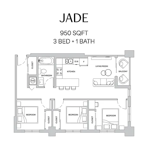 Floor plan 513