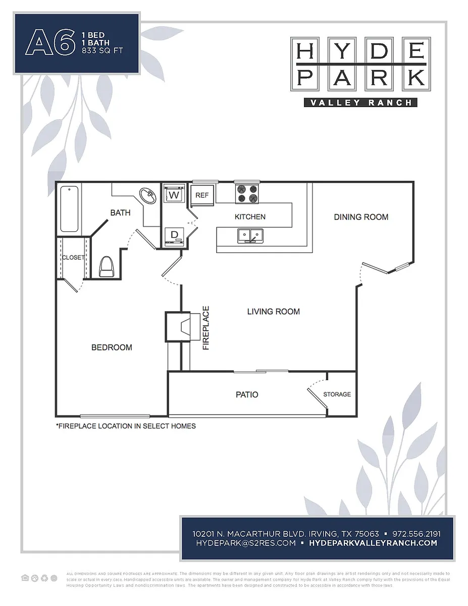 Floor plan A6 Renovated