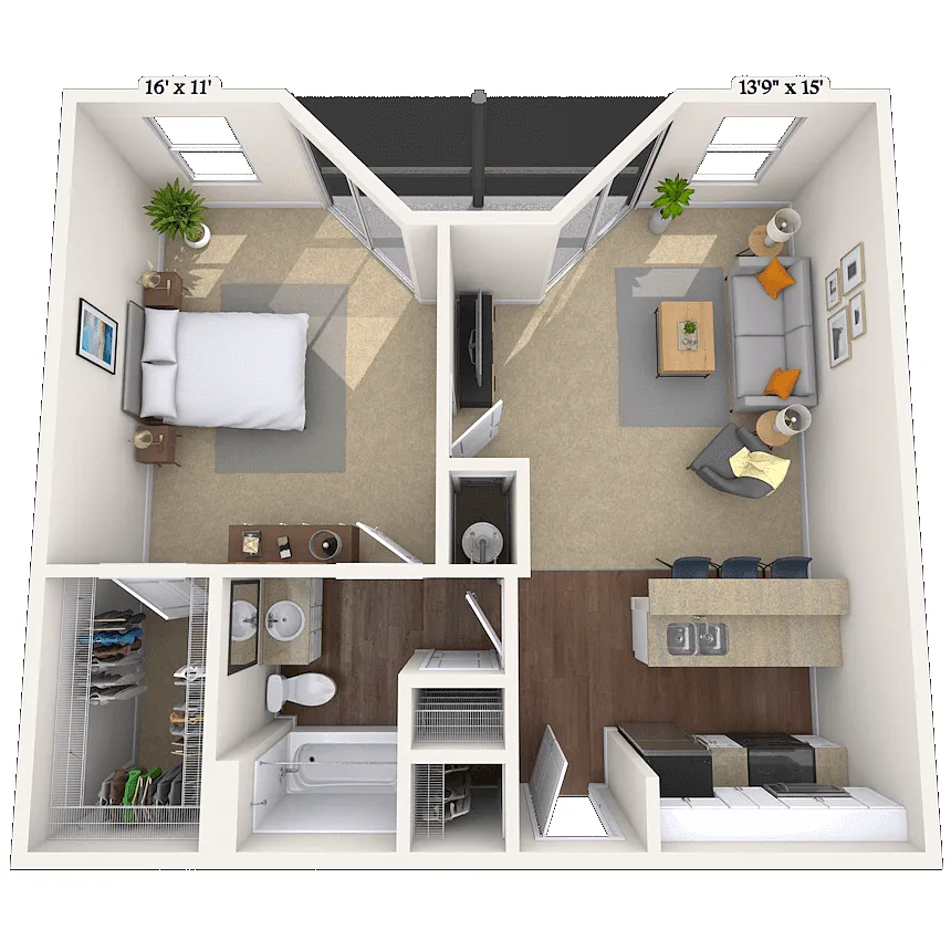 Floor plan St Marks Light