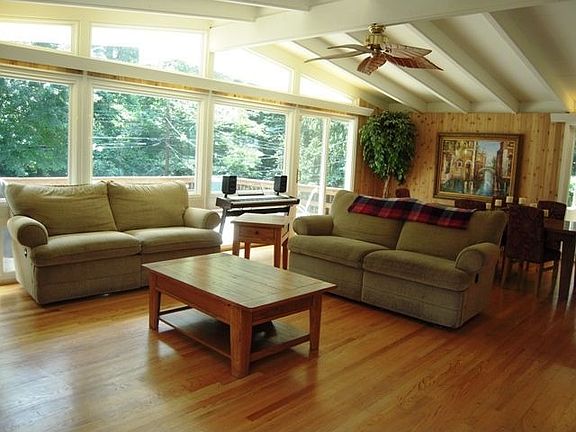 Living Room w/wall of windows
