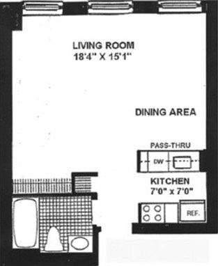 2nd image of 350 W 14th St APT 5G
