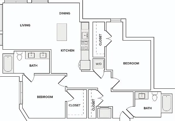 B06 2 bedroom floor plan B06 2 bedroom floor plan