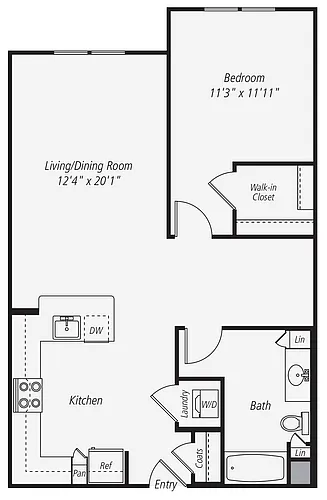 Floor plan A2-213-313-413-513