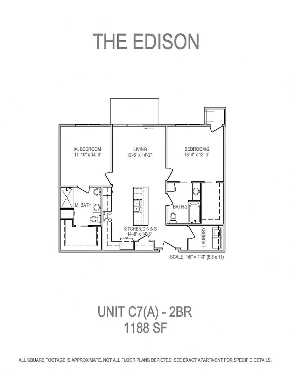 Floor plan C7 (ADA Accessible)