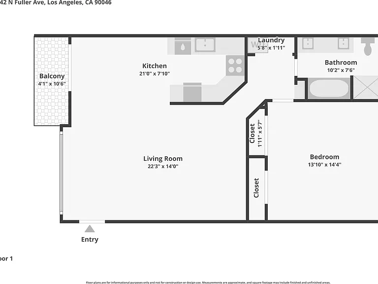 El Dorado - 1342 N. Fuller Avenue — Photo 15