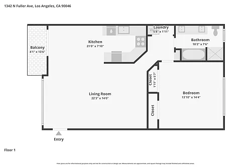 Floor plan 203