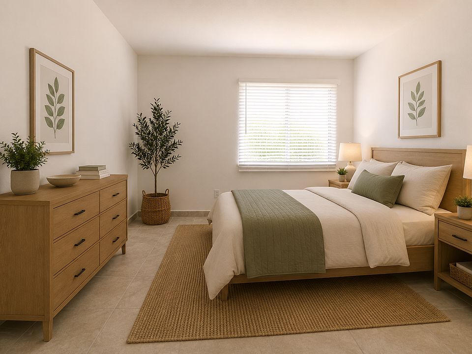 Virtually Staged - 1 Bedroom Alternate View