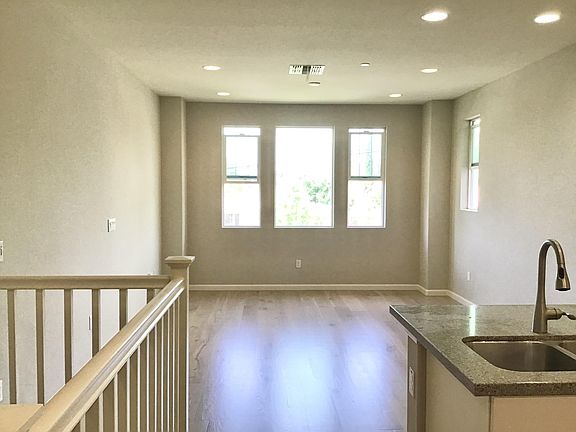 The view into the living room