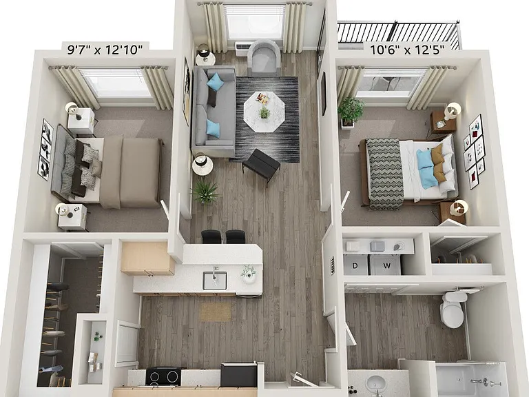 C1 floor plan The Oliveen