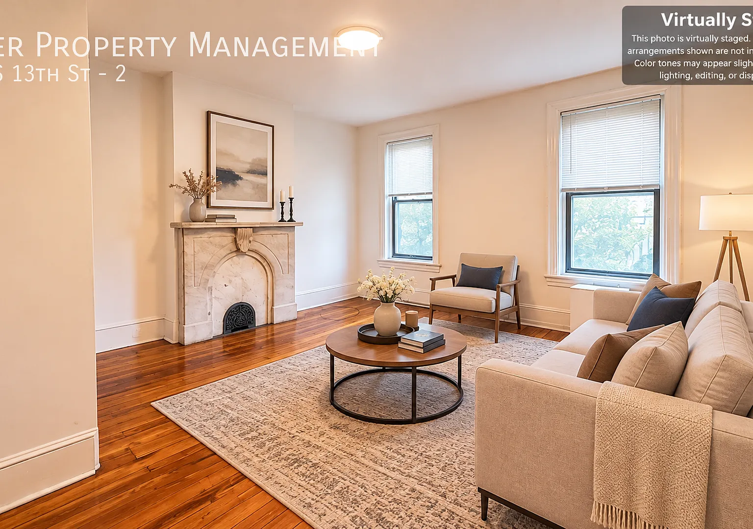 Newly Renovated 2BR/1BA Apartment with Central A/C & In-Unit Laundry — Photo 1