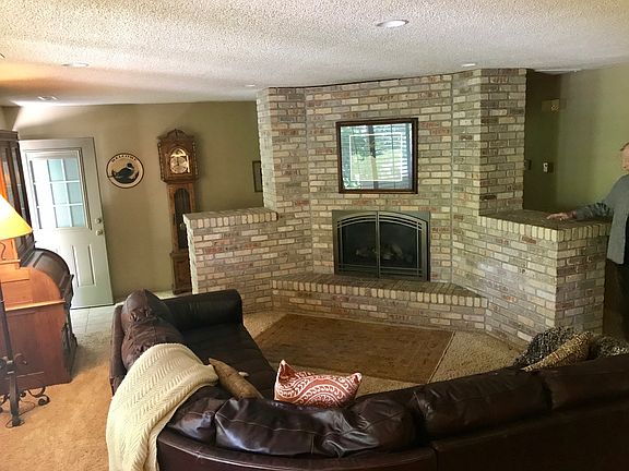 Great room fireplace