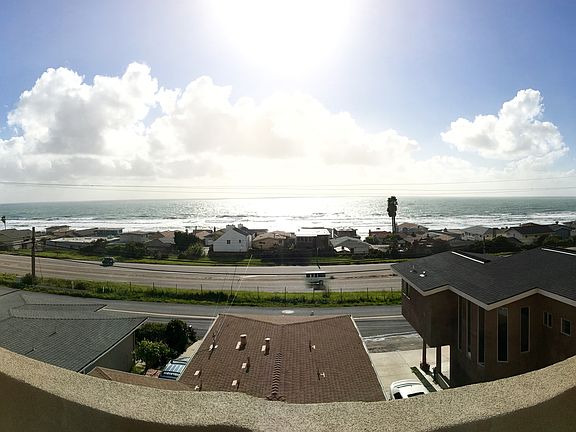 Panoramic rooftop view