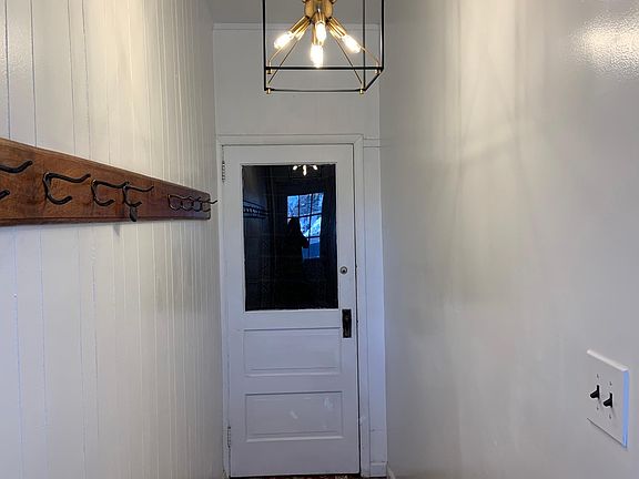 Foyer with coat hooks