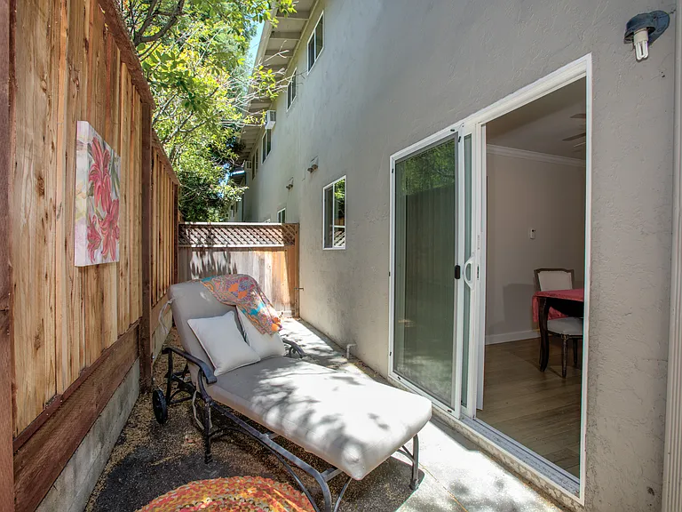 Back patio