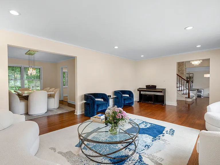 Bright formal Living Room.