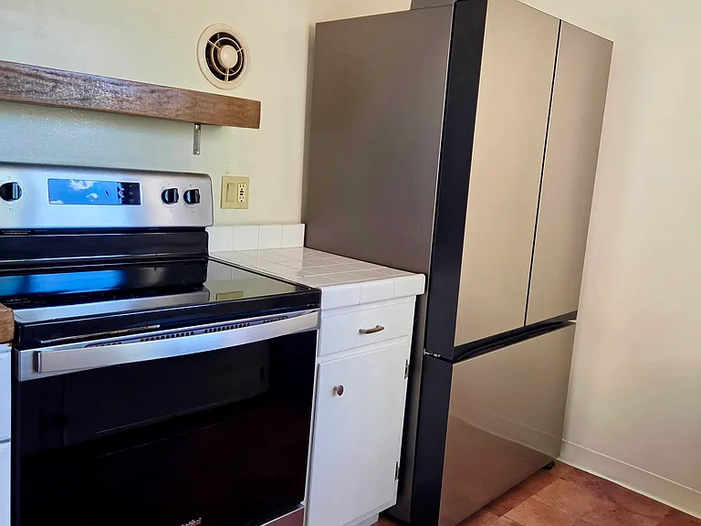Kitchen with new appliances