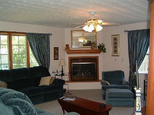 Family Room with Fireplace