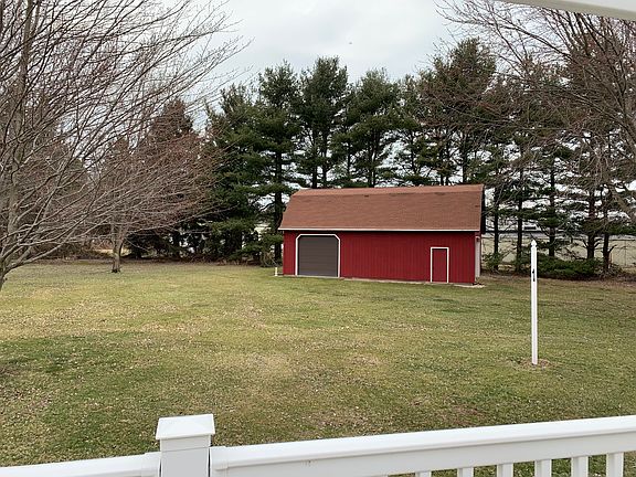 Barn and back yard