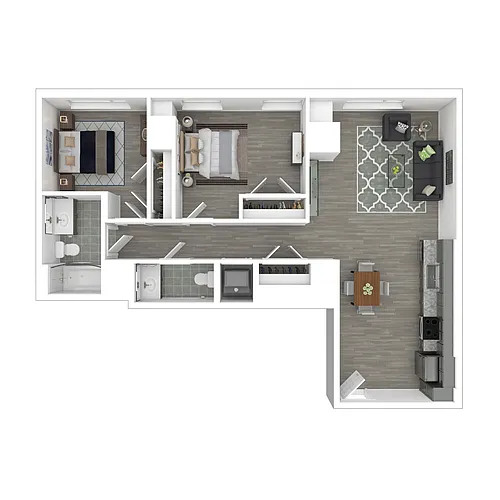 Floor plan The Bridge (B4)