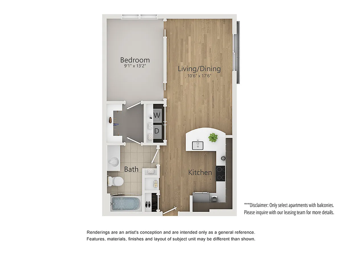 Floor plan Uptown