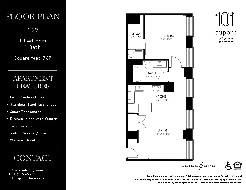 Floor plan 1D9