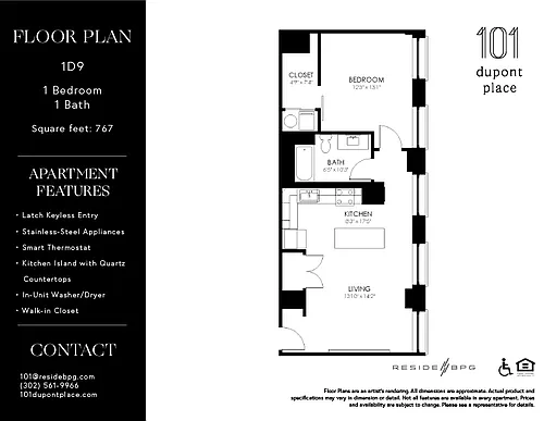 Floor plan 1D9