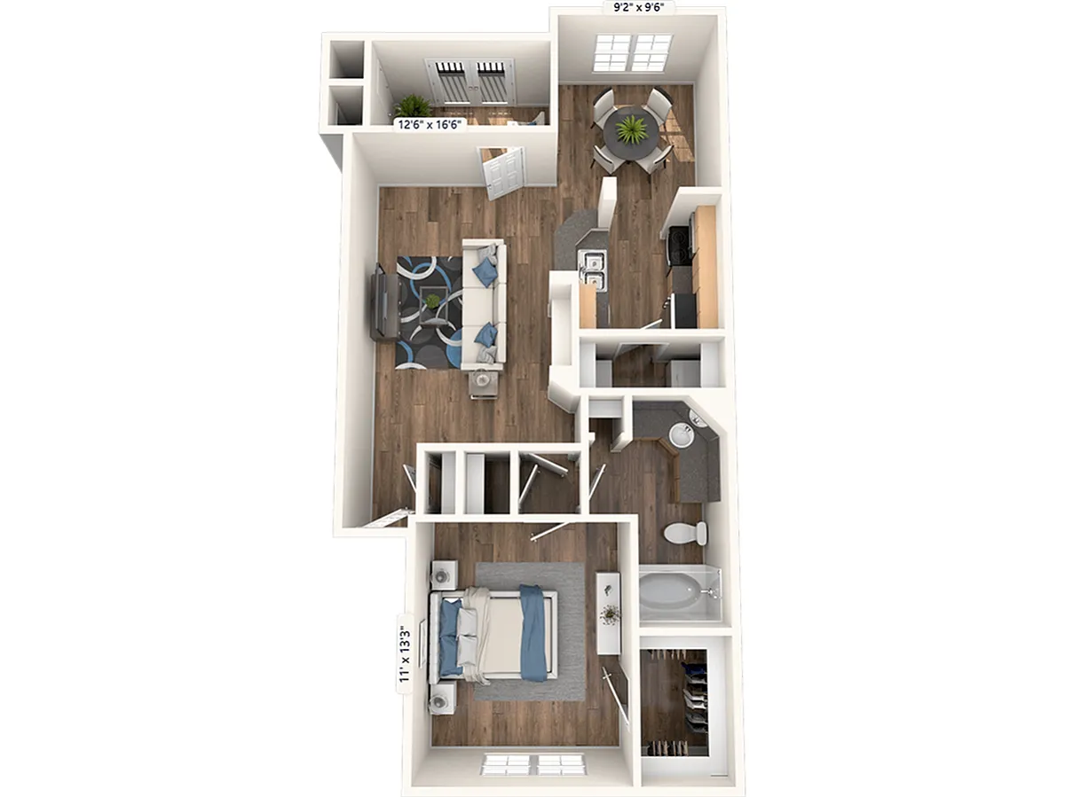 Floor plan Oporto