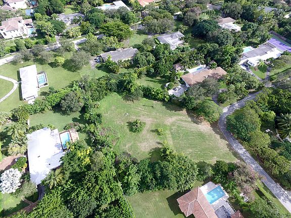 Aerial view facing East