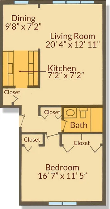 Floor plan G