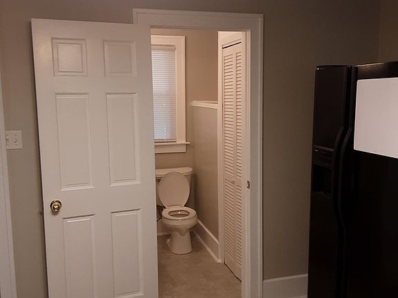 half bath off kitchen