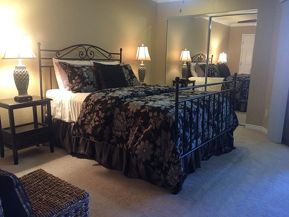 Walk-in closet plus triple closet in master bedroom!