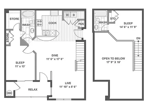 Floor plan 2X2-1078