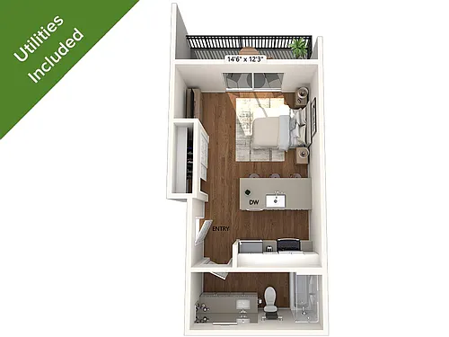 Floor plan S1-ADU