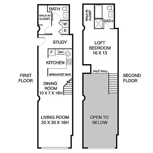 Floor plan Chestnut Premier