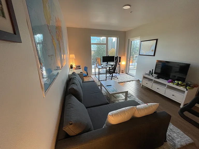 with furniture for prespective