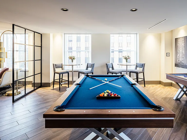 Pool Table at The First Residences