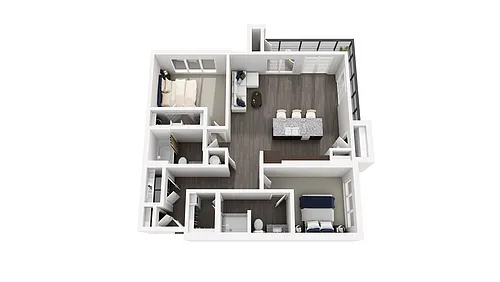 Floor plan B4