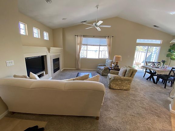 Living Room and Dining Room (furniture not included)