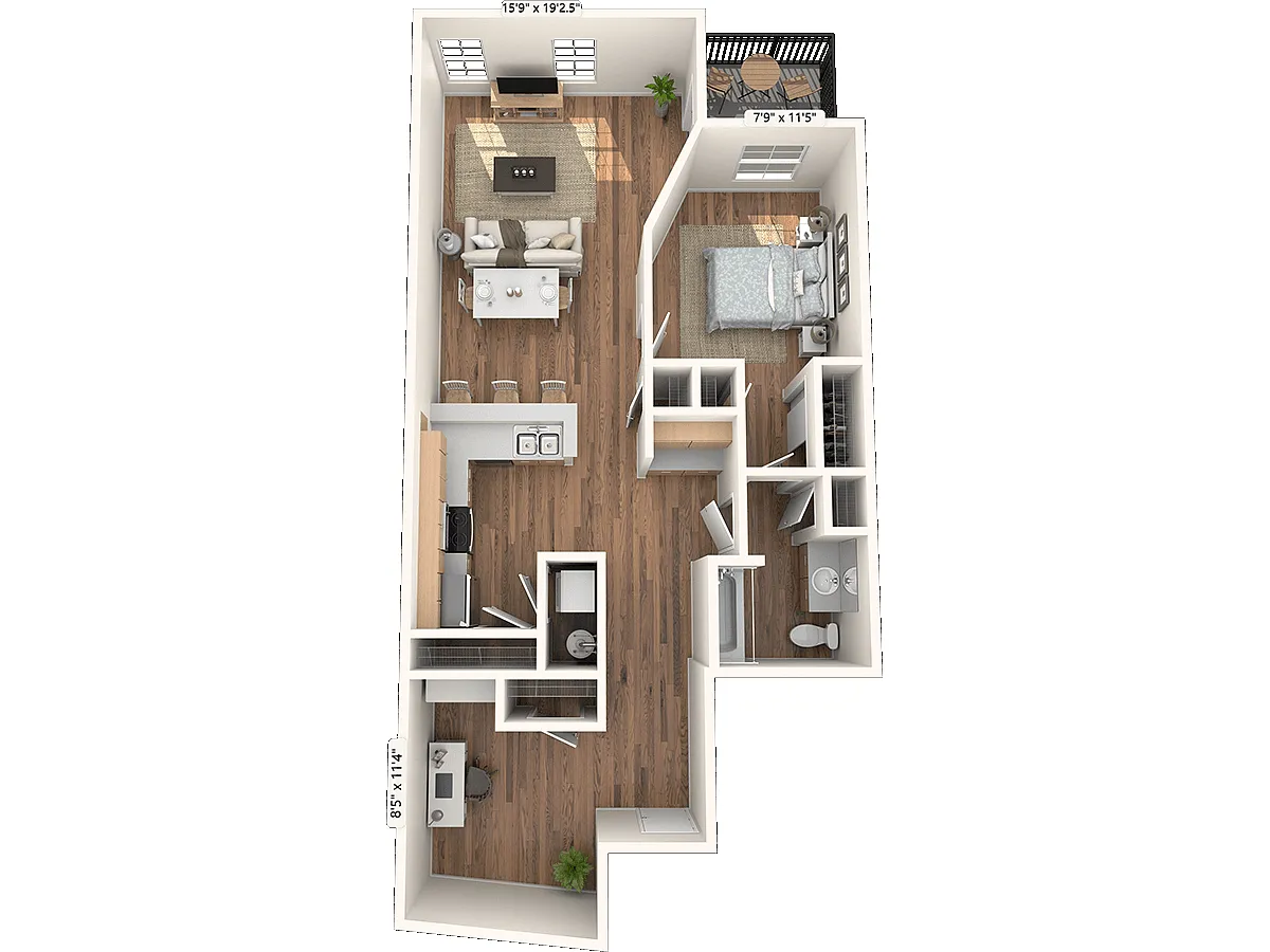 Floor plan Orcas
