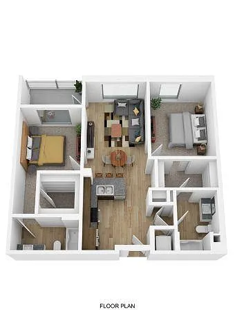 Floor plan B2F-E