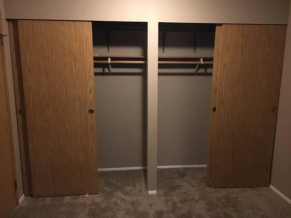 Ample closet space