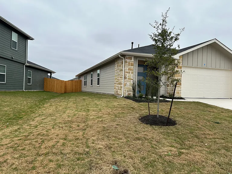 large front yard