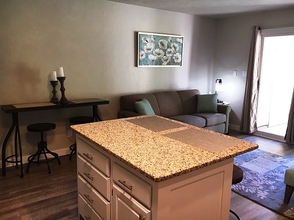 Island and front room