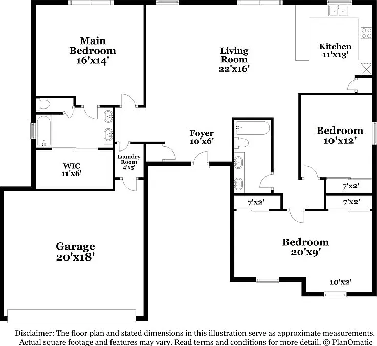 3 bed, 2.0 bath, 1666 sqft, $2,260 — Photo 2